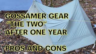 Gossamer Gear The Two - Tent Review - After One Year