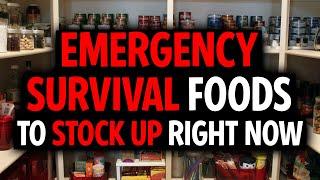 Top 7 Survival Foods to STOCKPILE in Case of EMERGENCY!