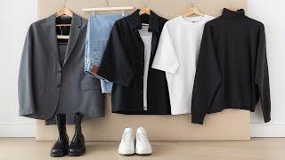 9 Items, 9 Outfits (capsule wardrobe challenge)