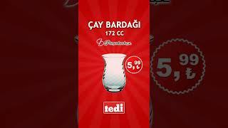 Paşabahçe çay bardağı sadece 5,99 TL! #Paşabahçe #çaybardağı #çaykeyfi #tedi #tedidiscount