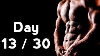 30 Days Six Pack Abs Workout Program Day: 13/30