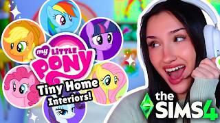 decorating the interiors of our MY LITTLE PONY Tiny Homes