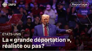 Présidentielle américaine : est-ce que le plan de déportation de Donald Trump est possible?