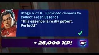 Fortnite - Eliminate demons to collect fresh essence - Chapter 6 Season 1