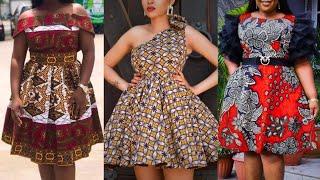 Simple and lovely Ankara short gown styles for all occasion | African fashion styles