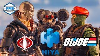 G I JOE Hiya Toys Exquisite Mini Beach Head, Destro and Firefly Figure Review #hiyatoys #gijoe