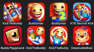 Kick the Buddy Second Kick,Buddyman Kick 2,Buddy Playground,Despicable Bear,Kick the Buddy Forever