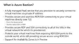 Azure Bastion Updates