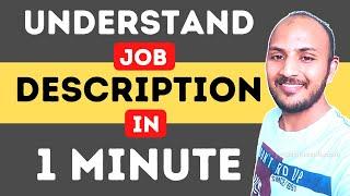 How to Understand the Job Description | US Recruitment | Glasssquid.io |  job description analyser