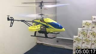 SIÊU ÊM ỔN ĐỊNH Điều Khiển Máy Bay Bằng Một Tay và Test Thời Gian Bay Helicopter JX02