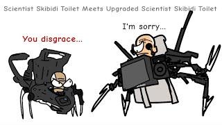 Scientist Skibidi Toilet Meets Upgraded Scientist Skibidi Toilet