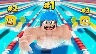 BAWAL MALUNOD KASI PABILISAN MAG SWIMMING! | Roblox | Swim League