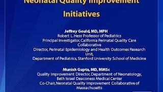 Neonatal Quality Improvement Initiatives