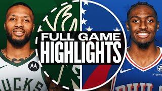 Game Recap: Bucks 124, 76ers 109