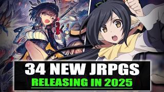 34 New JRPGs Releasing In 2025 (Turn Based, ARPG, SRPG)