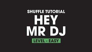 Easy Shuffle Dance Tutorial to the classic 90's RnB song Hey Mr DJ!