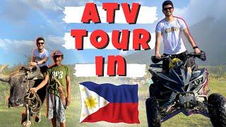 ATV TOUR IN THE PHILIPPINES  | ( I saw an ACTIVE VOLCANO for the FIRST TIME!!)