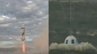 Blue Origin NS-26 New Shepard launch and landing