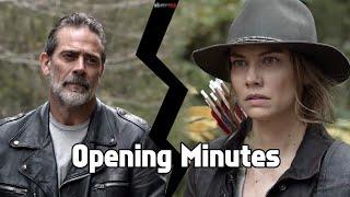 The Walking Dead Extra Episode 17 Opening Minutes - Maggie Spots Negan