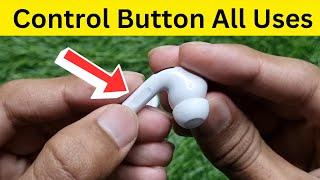 AirPods Pro 2nd Generation Control Button All Functions (Uses) | In Hindi