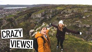 Hiking The BIGGEST GORGE IN THE UK! (Cheddar, England)