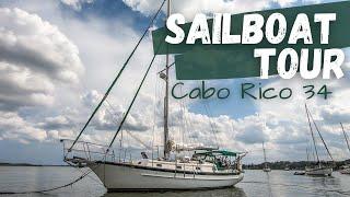 Full BOAT TOUR! Self-sufficient, off grid 37ft Liveaboard Bluewater Sailboat | Log 20