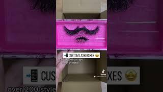 Looking for custom lash packaging? here we are#customlashbox#lashpackaging#customlashpackaging