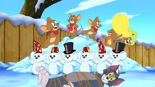 Jerry's Snow Army vs. Tom's Traps: Winter Mayhem! | Tom and Jerry Cartoon | Tom & Jerry