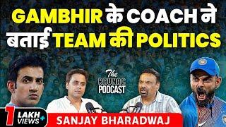 Gambhir's Coach Sanjay Bharadwaj on kohli,dhoni,Rohit,shahrukh khanIPL|The Raunac Podcast|@RJRaunac