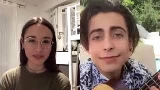 aidan gallagher no we have 32 seconds call with fan