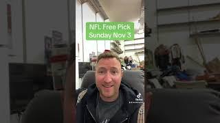 Nfl Football Free Pick (Nov 3 2024)