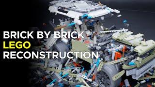 Brick by Brick: Reconstruction Land Rover Defender | LEGO Technic | UE5 Cinematics