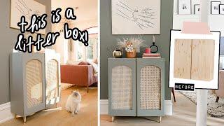 DIY Ikea Litter Box Hack! | Ikea Ivar Cabinet