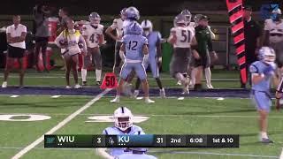 Keiser Football Highlights vs Webber