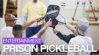 Coach teaches pickleball to inmates at SLO prison. 'It's addicting'