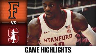 Cal State Fullerton vs. Stanford Game Highlights | 2024 ACC Men's Basketball