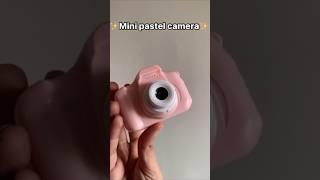 mini pastel camera   #viralgadgets #trend #viral #gadgets #shorts comment down for orders 