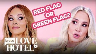 Shannon, Ashley & Gizelle Talk About Their Red Flags of Dating | Bravo's Love Hotel (S1) | Bravo