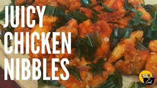 Juicy Chicken Nibbles! | Easy & Yummy! | Sarikata Dalam Bahasa Malaysia!