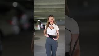 New! Marie Office Crush | 4k Walking in Tight Pants and Tight Dresses