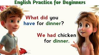 English Speaking Practice for Beginners | Learn English | English Conversation