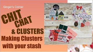 Making Clusters with Your Stash | Christmas Embellishments | DIY Embellishments from Scraps