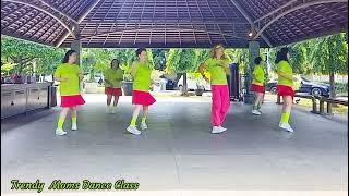 Malibu Line Dance||Demo by Tayuka Karamoy & Trendy Moms Dance Class