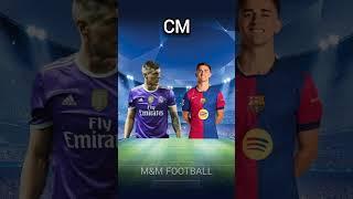 Real Madrid 2017 VS Barcelona 2025 #football #shorts