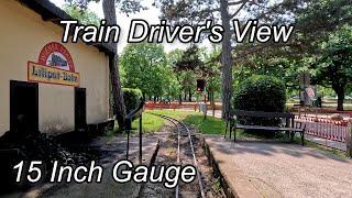 Driver's Eye View - Prater Park “Liliputbahn” Miniature Railway and the Giant Vienna Ferris Wheel