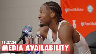 Philadelphia 76ers Postgame Media Availability | Tyrese Maxey | 11.27.24