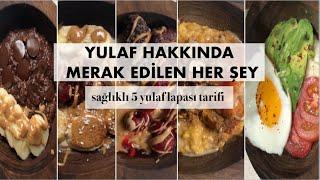 KİLO VERDİREN SAĞLIKLI YULAF TARİFLERİ | balkabaklı yulaf lapası, peynirli yulaf, bebek mamalı yulaf