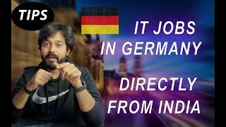 How to get an IT Job in Germany from INDIA?   Tips to apply for jobs in Germany?