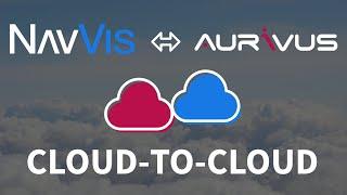 Preview: NavVis - aurivus - Revit. A cloud-to-cloud demo.