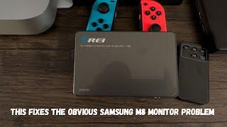 I SOLVED the BIGGEST issue with the Samsung M8 Monitor in 2023 | OREI 4 X 1 Ultra HD HDMI Switcher